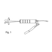 Laser High Pressure Grease Gun 500cc - make lubrication a breeze Nova - UK Camping And Leisure