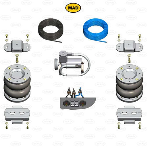MAD Air Master Comfort Suspension Kit FWD X250-X290 (with Chassis Cab) MAD - UK Camping And Leisure