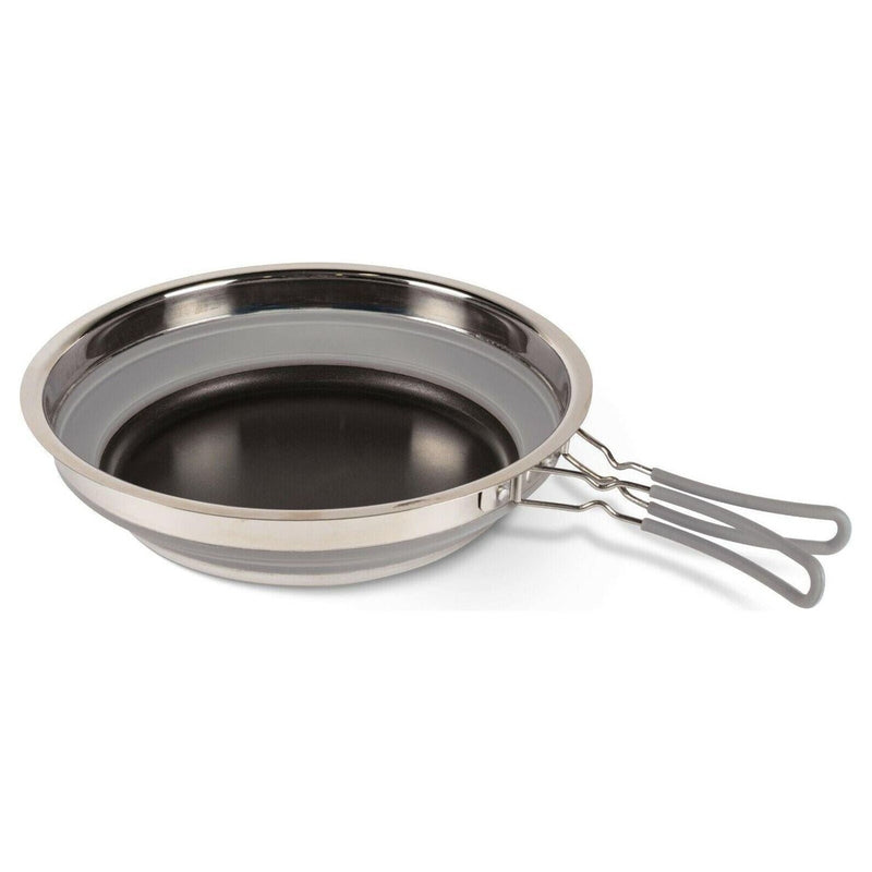 Kampa Collapsible Non Stick Frying Pan with Folding Handle Kampa - UK Camping And Leisure