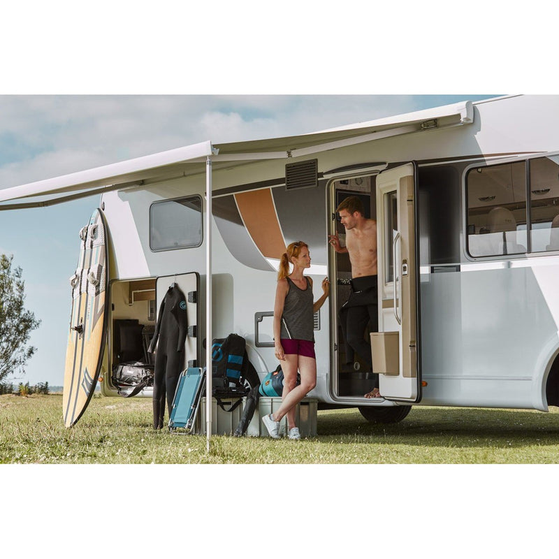 Thule Omnistor 8000 6.00x2.75m Wall Awning Anthracite with Fabric Finish Mystic Grey - View 3
