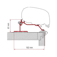 Fiamma Adapter Kit Caravan Roof 550 (98655Z075)