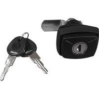 FAP Square Push Lock Black Caravan/Motorhome Part