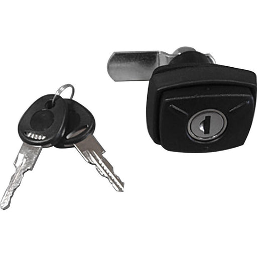 FAP Square Push Lock Black Caravan/Motorhome Part Nova - UK Camping And Leisure