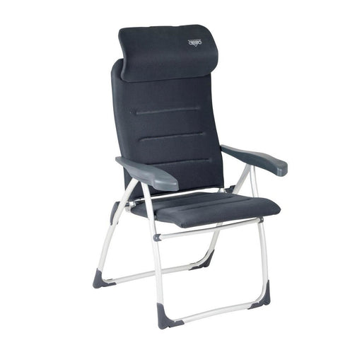 Crespo Chair AA/215 Air Elite Compact Grey Crespo - UK Camping And Leisure