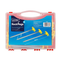 Leisurewize 20 Pcs Heavy Duty Tent Pegs Set 7x200mm