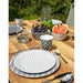 Bo-Camp Tableware Mix & Match Melamine 16 Pieces Black/White Bo-Camp - UK Camping And Leisure