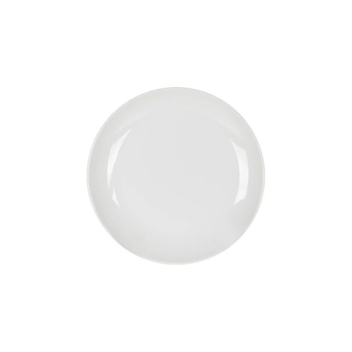 Gimex Solid Line Tableware Black & White 16 Pieces Gimex - UK Camping And Leisure