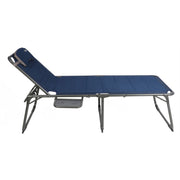 Quest Ragley Pro Lounge bed with side table Quest - UK Camping And Leisure