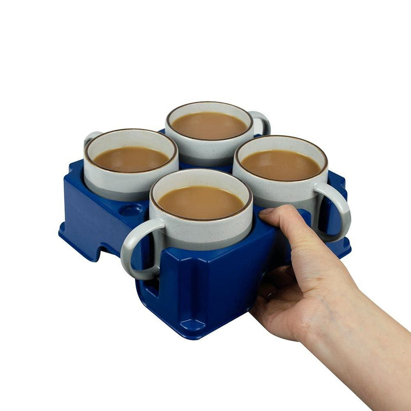 Muggi Multi Cup & Mug Holder Pink Motorhome Caravan Boat Home Office