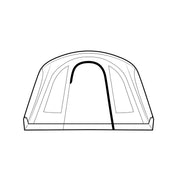 Outwell Sacramento 6 Air 6 Berth Six Room Tunnel Tent - Image 14 of 14 | Tents > Tents | UK Camping and Leisure