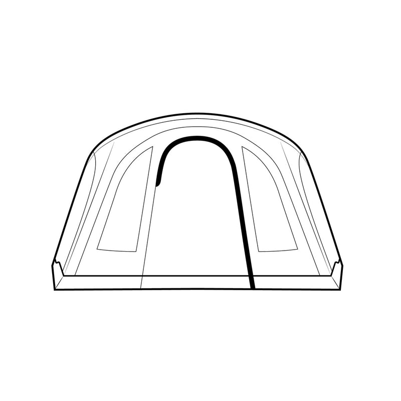 Outwell Sacramento 6 Air 6 Berth Six Room Tunnel Tent - Image 14 of 14 | Tents > Tents | UK Camping and Leisure