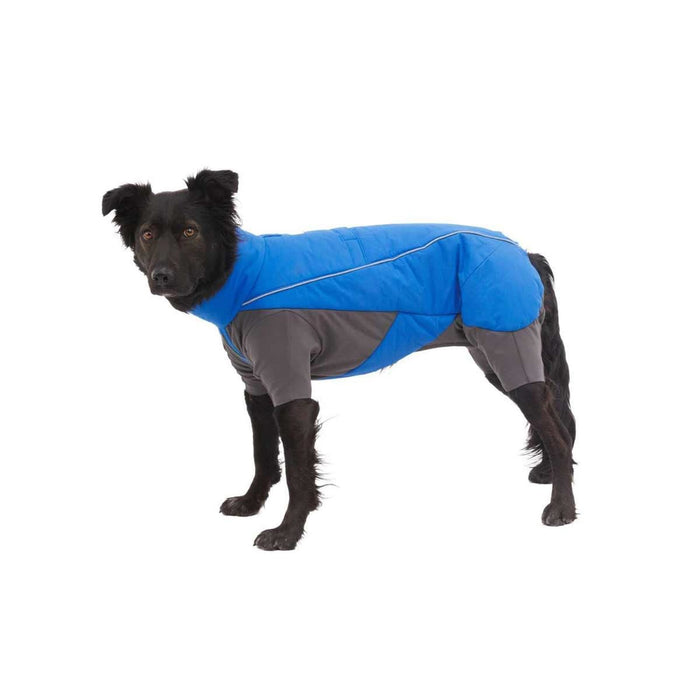 Ruffwear Vert Coverall Dog Snow Suit in Blue Pool (Medium) Ruffwear - UK Camping And Leisure