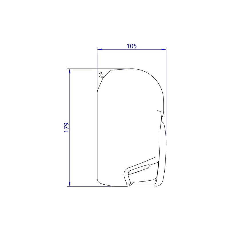 Thule Omnistor 8000 6.00x2.75m Wall Awning Anthracite with Fabric Finish Mystic Grey - View 8
