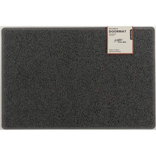 Nicoman Grey Spaghetti Mat 40X60 6040RWGREY Nicoman - UK Camping And Leisure