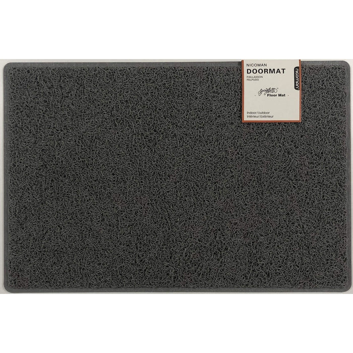 Nicoman Grey Spaghetti Mat 40X60 6040RWGREY Nicoman - UK Camping And Leisure