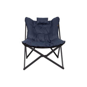 Bo-Camp Industrial Collection Relax Chair Brandon Blue Bo-Camp - UK Camping And Leisure