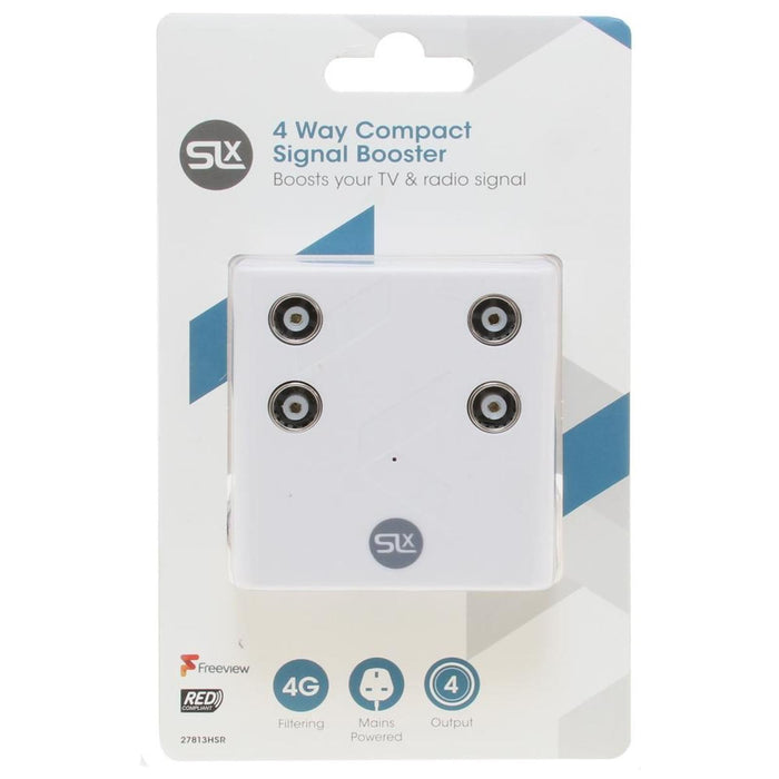 4-Way TV Signal Booster AG - UK Camping And Leisure