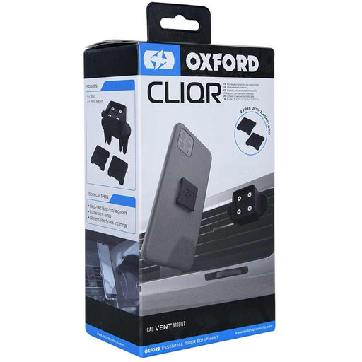 Oxford CLIQR Car Vent Mount: Easy & Convenient for Mobile Devices Oxford - UK Camping And Leisure