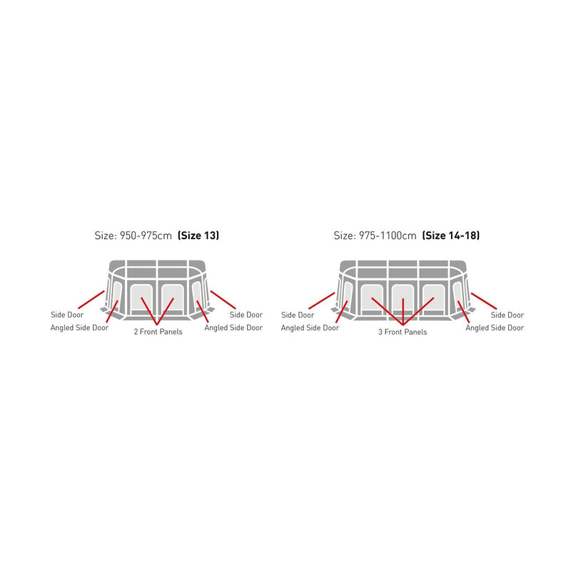 Sunncamp Icon Air Inflatable Caravan Awning Size 13-18 - Image 7 of 7 | Awnings & Accessories > Awnings > Caravan Awnings | UK Camping and Leisure