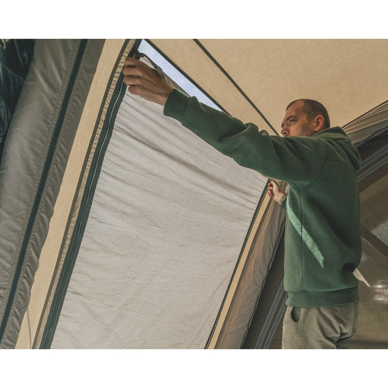Outwell Virginia 5 Air TC 5 Berth Three Room Tunnel Tent - View 22