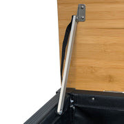 Olpro Bamboo 3 in 1 Folding Table/Storage Camping Cupboard - View 3