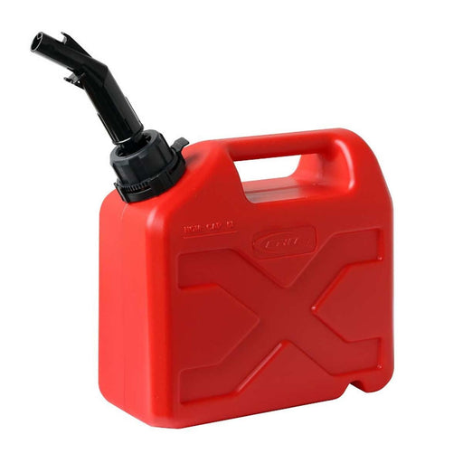 Can SB Plastic 5 Litre Fuel Jerry Can with Spout and Anti Spill Valve Can SB - UK Camping And Leisure