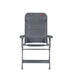 Crespo Chair AP/240 Air Deluxe Compact Grey Crespo - UK Camping And Leisure