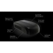 Mestic Rooftop Aircon Rta2500L Black Mestic - UK Camping And Leisure