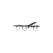 Crespo Beach Chair AL/221 Dark Grey Crespo - UK Camping And Leisure