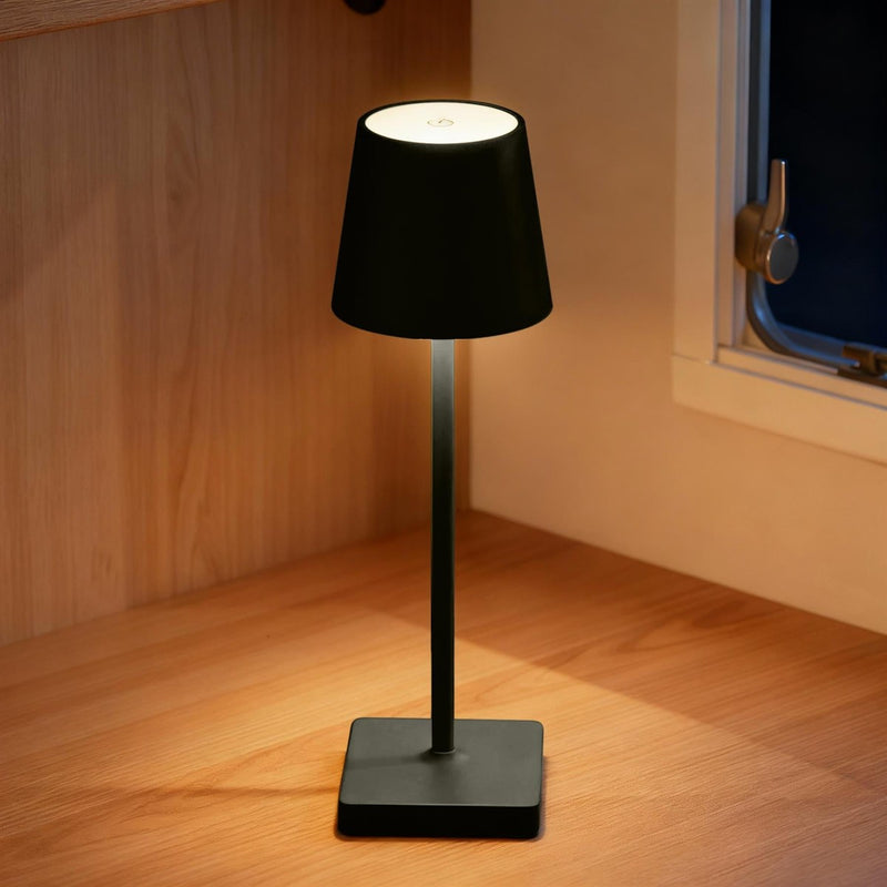 Leisurewize Caravan Camping Table Lamp - Lucia Black - View 7