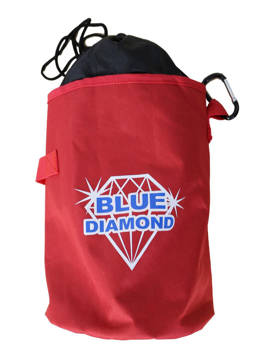 Blue Diamond Screw Pro 20 Pegs Kit Red Includes Storage Bag Mallet Puller Blue Diamond - UK Camping And Leisure