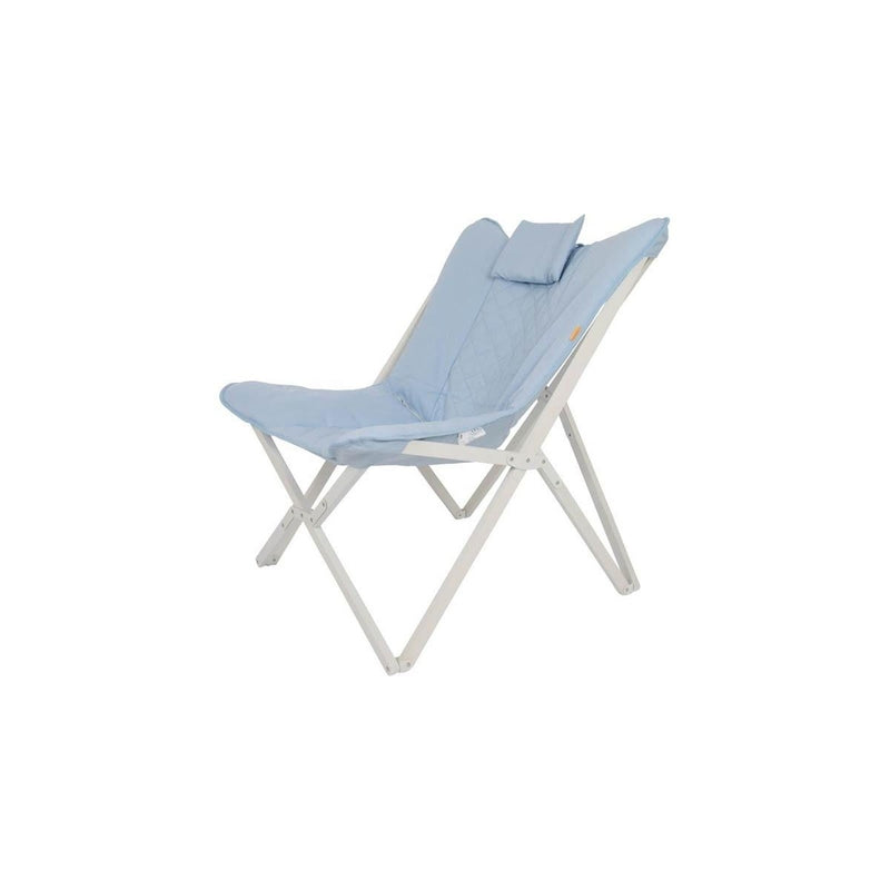 Bo-Camp Pastel Collection Relax Chair Gordes L Oxford Blue Bo-Camp - UK Camping And Leisure