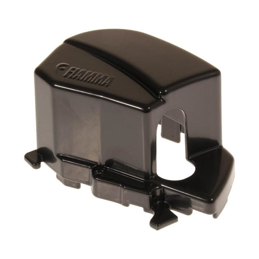 Fiamma F80s Left hand Outer End Cap Black (98673-240) Fiamma - UK Camping And Leisure