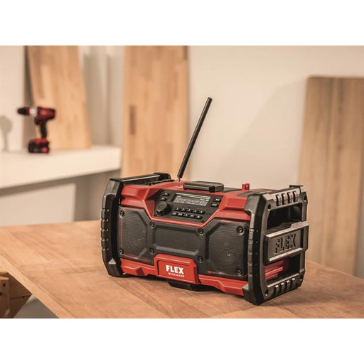 Flex Power Tools RD 10.8/18.0/230 Cordless Radio 240V & Li-ion Bare Unit Flex Power Tools - UK Camping And Leisure