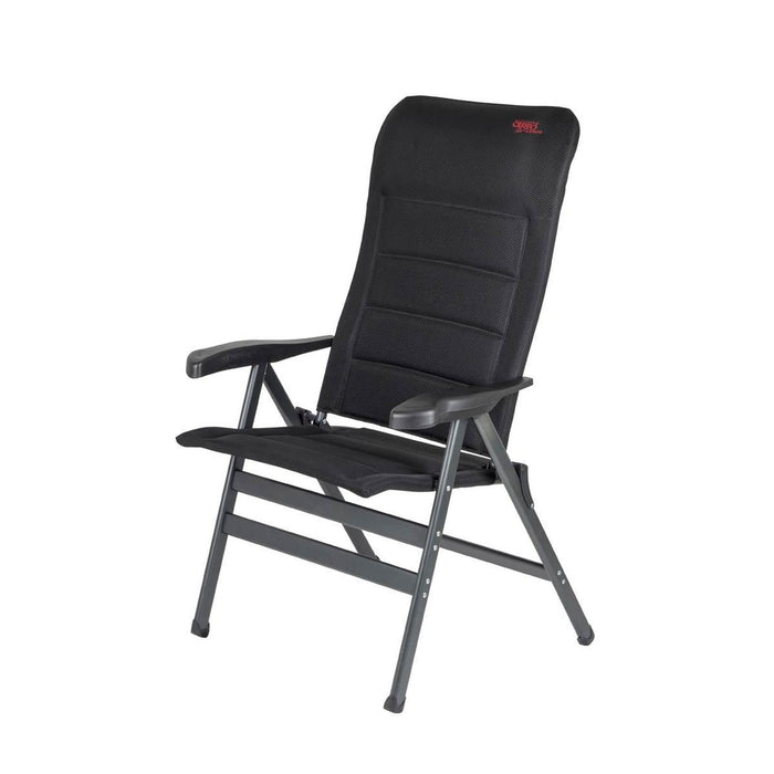 Crespo Chair XL AP/238 Air Deluxe Black Crespo - UK Camping And Leisure