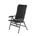 Crespo Chair XL AP/238 Air Deluxe Black Crespo - UK Camping And Leisure