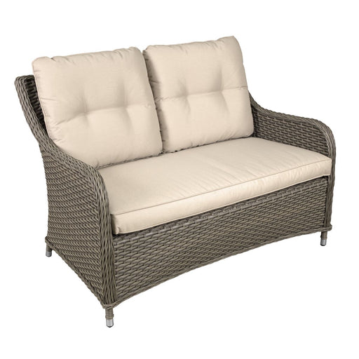 Dellonda Chester Rattan Wicker Outdoor 2-Seater Sofa DG70 Dellonda - UK Camping And Leisure