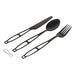 Bo-Camp Outdoor Cutlery In Cover 3 Pieces Bo-Camp - UK Camping And Leisure