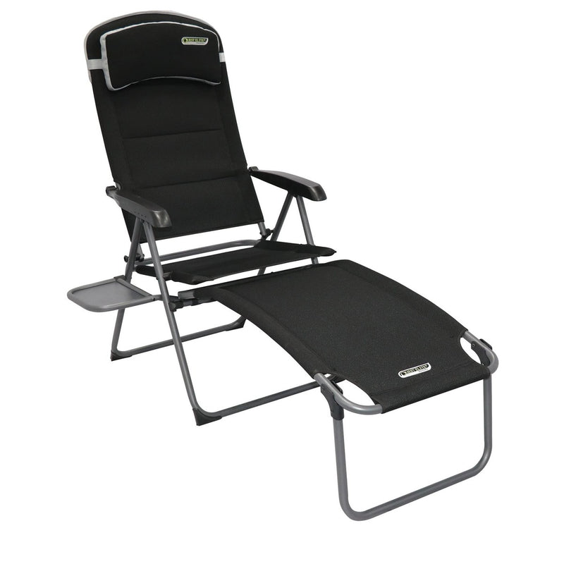 Quest Vienna Pro Recline Camping Caravan Chair with Side Table Quest - UK Camping And Leisure