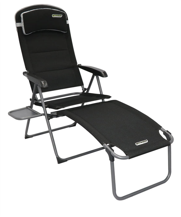 Quest Vienna Pro Recline Camping Caravan Chair with Side Table Quest - UK Camping And Leisure