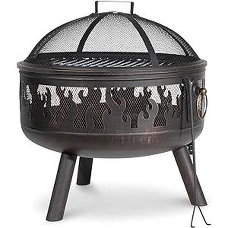 Dellonda Deluxe Outdoor Firepit Dellonda - UK Camping And Leisure