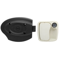 White Zadi Euro Garage Lock Without Barrel and Key for Caravan/Motorhomes