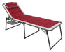 Quest Bordeaux Pro Lounge Sun Bed with side table Quest - UK Camping And Leisure