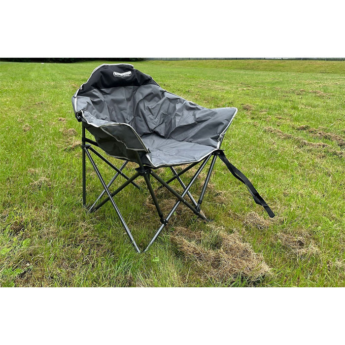 Autograph Cleveland chair Black Edition F3030BL Quest - UK Camping And Leisure