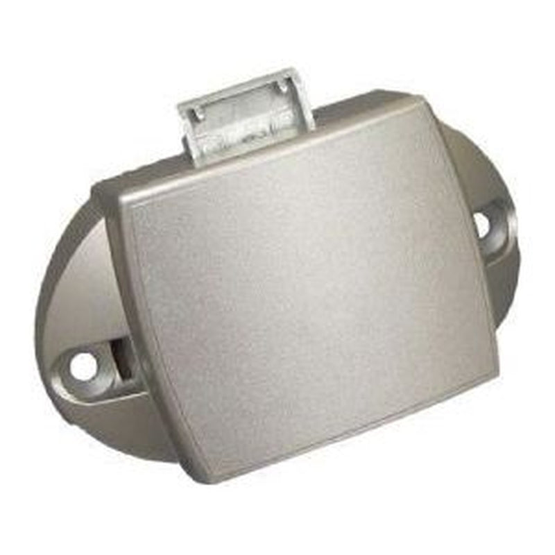 Push Button Lock Matt Nickel 1 Side Opening 812819 UK Camping And Leisure - UK Camping And Leisure