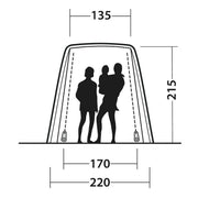 Outwell Dune SUV Driveaway SUV Car Tailgate Awning 155-185cm - View 14