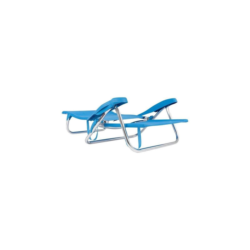 Crespo Beach Chair AL/221 Blue Crespo - UK Camping And Leisure