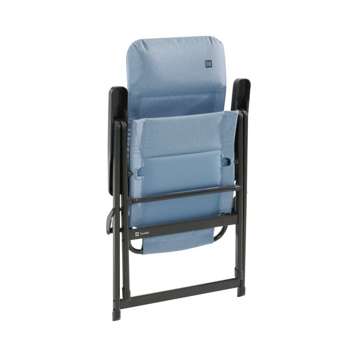 Travellife Lago Recliner Comfort Wave Blue 2129920 Travellife - UK Camping And Leisure