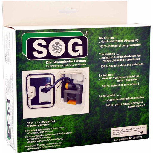 SOG Kit Type H for C220 Through Roof - SOG Kit Type H for C220 Toilets (Through SOG - UK Camping And Leisure