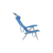 Crespo Beach Chair AL/205 Compact Blue Crespo - UK Camping And Leisure